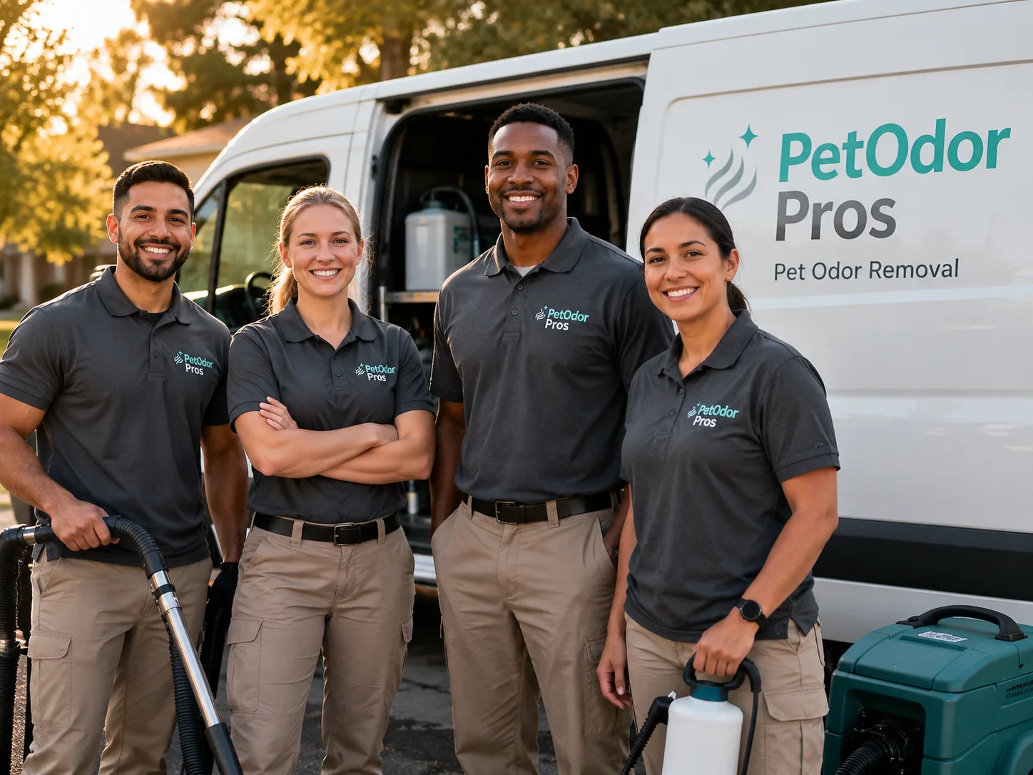 Pet Odor Removal team serving Belpre, KS